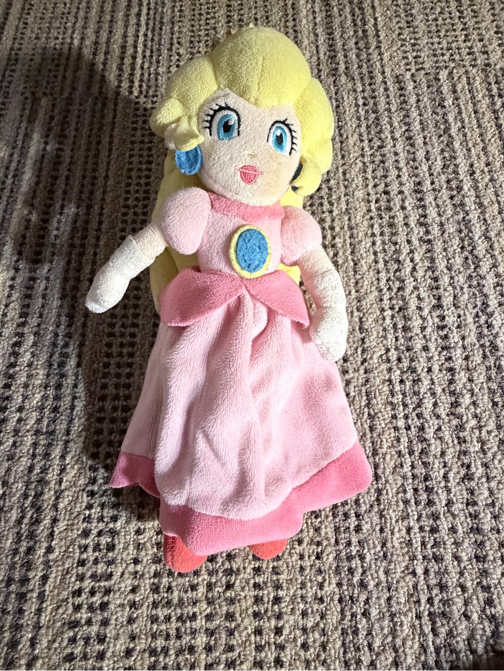 Nintendo Princess  Peach Plush Doll - Pink, Yellow and Blue